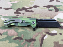 Andre De Villiers MINI Midtech Butcher Gen 2 Black & Green with holes - Free Shipping