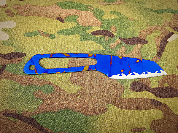 Daniel Fairly Blue/Bronze Tie-Dye Titanium Backpacker - Free Shipping
