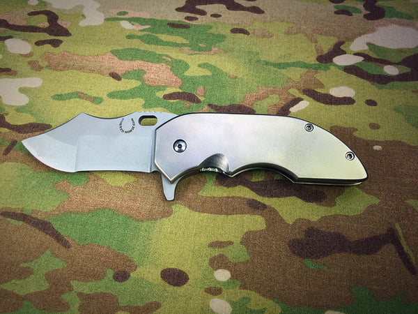 Red Horse Knives Full Titanium War Pig - Free Shipping