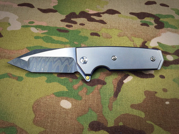 Allen Elishewitz Damascus Tank flipper - Free Shipping