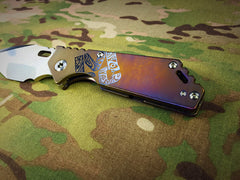 Mick Strider Custom Heat Colored GB Nightmare Grind - Free Shipping