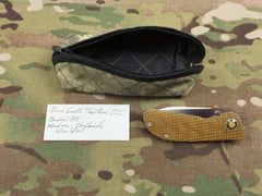 Dark Earth Tactical Thunderstorm Kevlar, Jasper & Mokume Hundo UltraLight flipper - Free Shipping