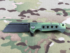 Andre De Villiers MINI Midtech Butcher Gen 2 Black & Green with holes - Free Shipping