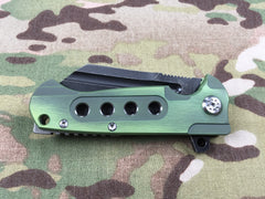 Andre De Villiers MINI Midtech Butcher Gen 2 Black & Green with holes - Free Shipping