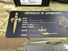 Marfione Munroe Apocalyptic Damascus Sigil - Free Shipping