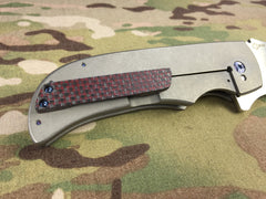 Pohan Leu Red and Silver LSCF BluePhin Flipper - Free Shipping