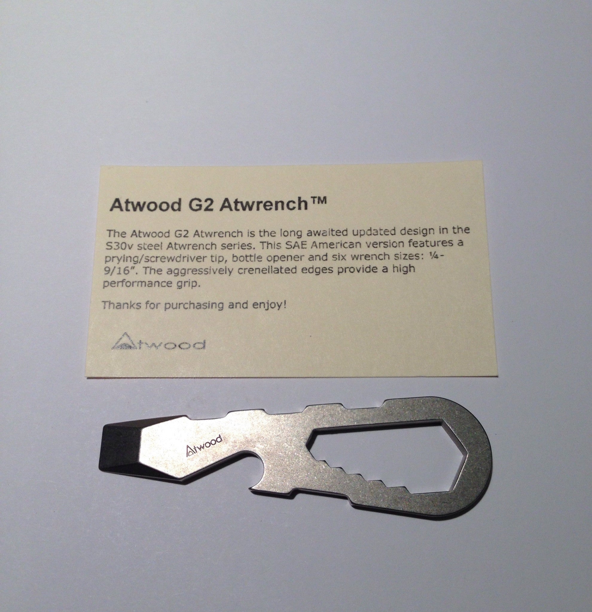 Atwood G2 Atwrench - Free Shipping