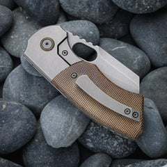 Berg Blades Titanium and Micarta Mini SLiM