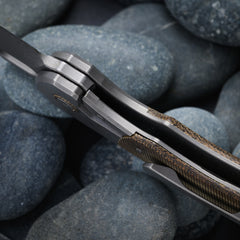 Berg Blades Titanium and Micarta Mini SLiM