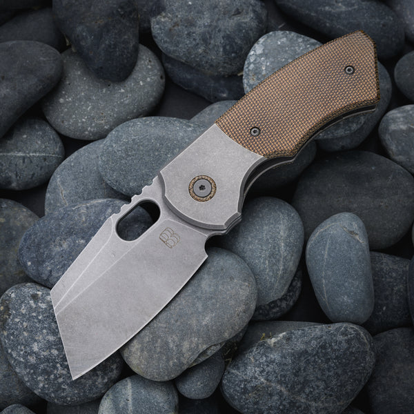 Berg Blades Titanium and Micarta Mini SLiM
