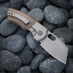Berg Blades Titanium and Micarta Mini SLiM