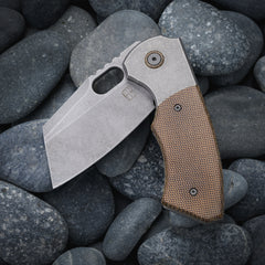 Berg Blades Titanium and Micarta Mini SLiM