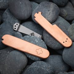 Daily Customs Copper SAK Scales and Ti Clip