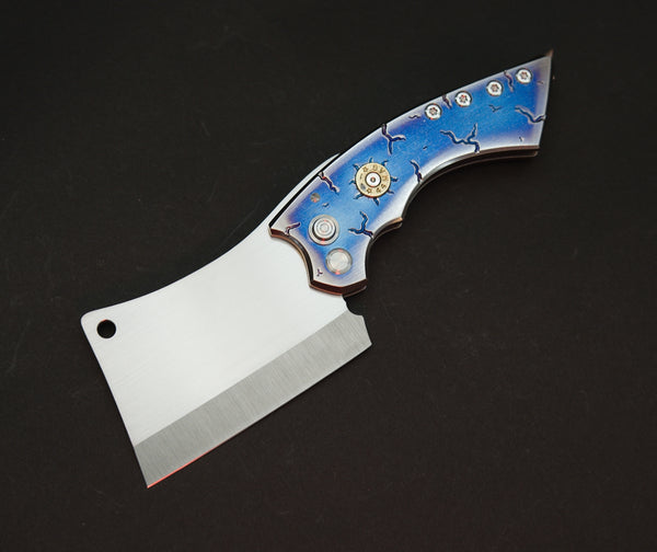 Sergey Rogovets Button Lock Cleaver