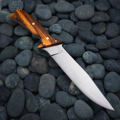 David Mary Sparkling Smile Tigerwood Clip Point