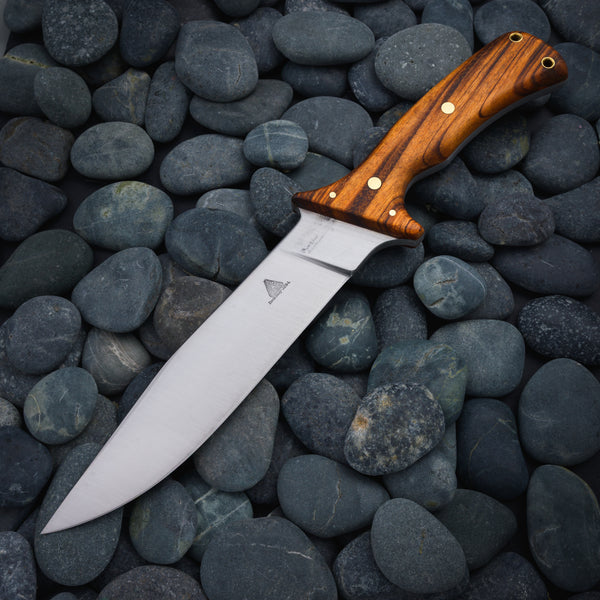 David Mary Sparkling Smile Tigerwood Clip Point