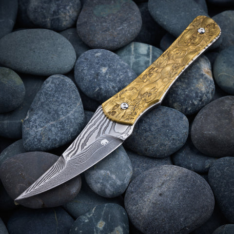 Greg Moffatt Damascus and Brass Shado