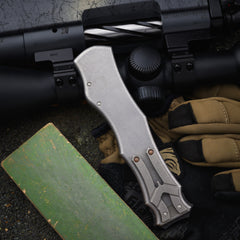 Heretic Knives Hydra #1 Recurve Tanto Folder