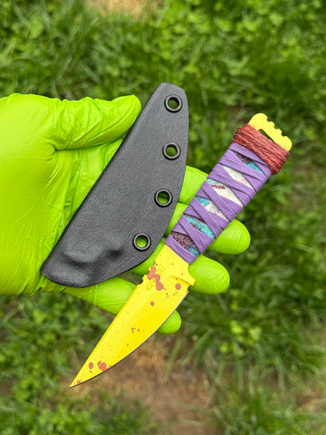 Koch Tools Avocet skeletonized bird & trout fixed-blade knife — Unit P