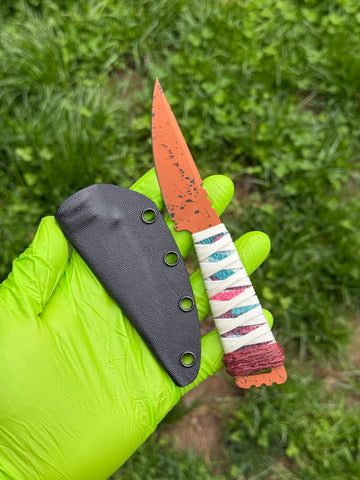 Koch Tools Avocet skeletonized bird & trout fixed-blade knife — Unit C