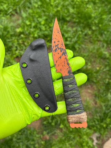 Koch Tools Avocet skeletonized bird & trout fixed-blade knife — Unit M
