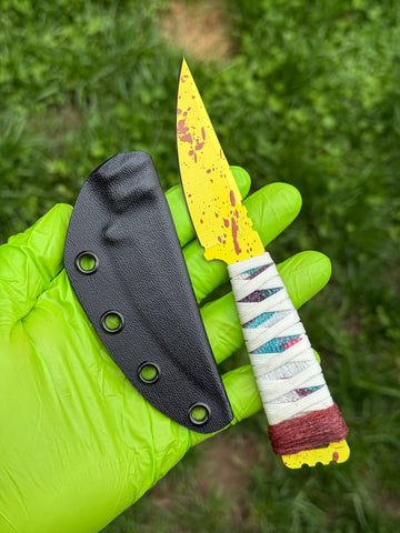 Koch Tools Avocet skeletonized bird & trout fixed-blade knife — Unit N