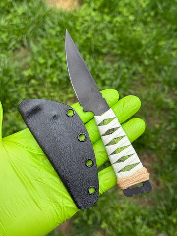 Koch Tools Avocet skeletonized bird & trout fixed-blade knife — Unit A