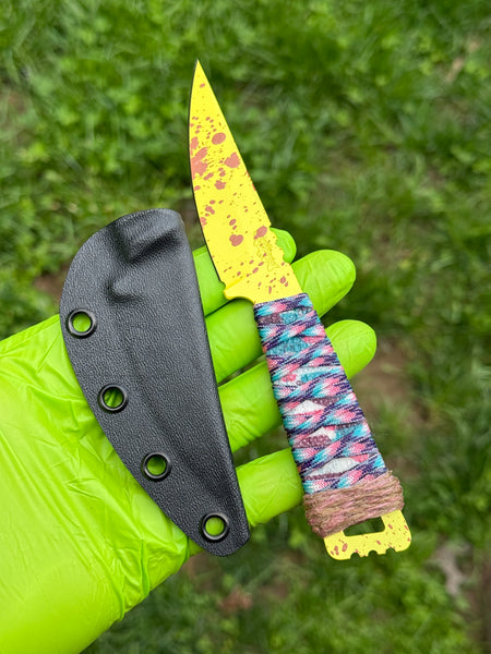 Koch Tools Avocet skeletonized bird & trout fixed-blade knife — Unit H