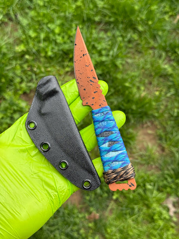 Koch Tools Avocet skeletonized bird & trout fixed-blade knife — Unit G