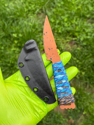 Koch Tools Avocet skeletonized bird & trout fixed-blade knife — Unit B