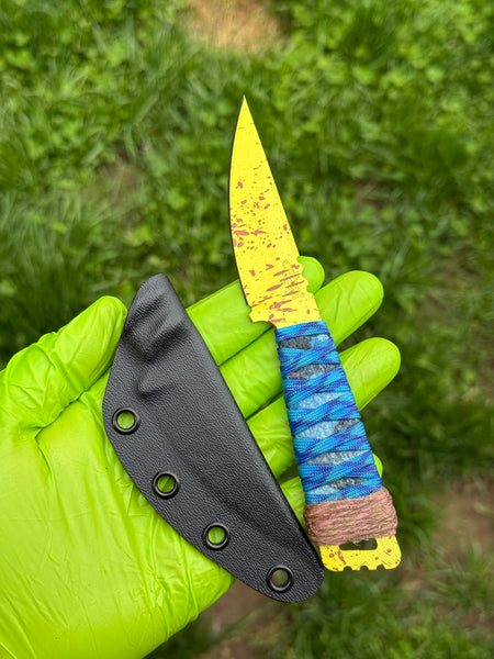 Koch Tools Avocet skeletonized bird & trout fixed-blade knife — Unit Q