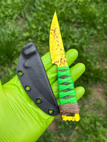 Koch Tools Avocet skeletonized bird & trout fixed-blade knife — Unit E