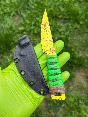 Koch Tools Avocet skeletonized bird & trout fixed-blade knife — Unit E