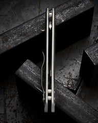 Tom Mayo Lefty Dr. Death flipper folding knife - detail view 10