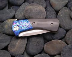 Sharknivco Volt linerlock flipper knife - detail view 2