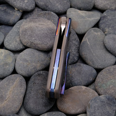 Sharknivco Volt linerlock flipper knife - detail view 4
