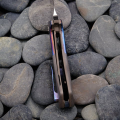 Sharknivco Volt linerlock flipper knife - detail view 6