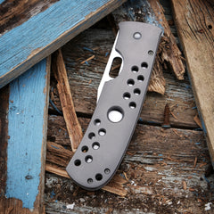 Tom Mayo Bowie XL folding knife - detail view 2