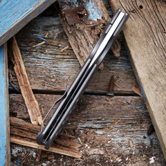 Tom Mayo Bowie XL folding knife - detail view 5