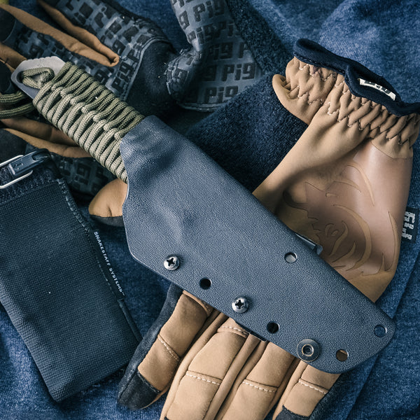 Strider HT-SS ATS-34 BOS Red stripe – Empire Outfitters