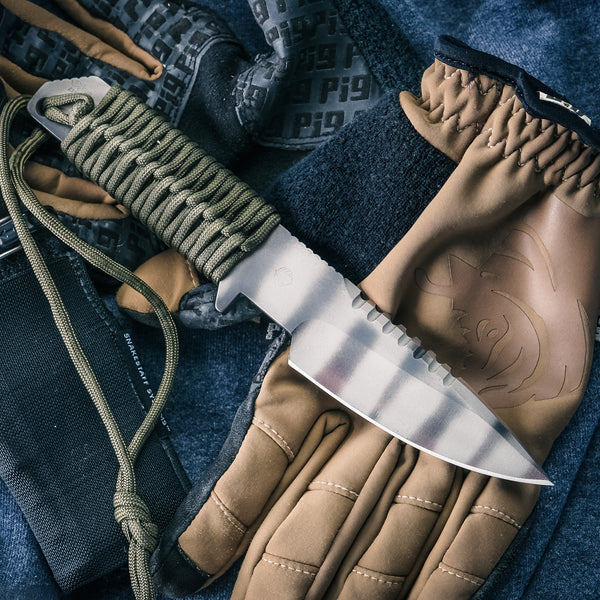 Strider HT-SS ATS-34 BOS Red stripe – Empire Outfitters