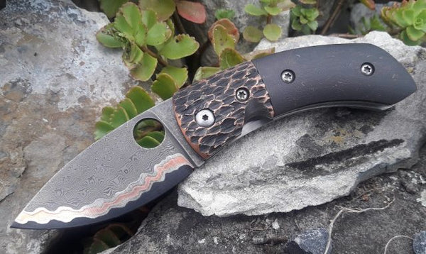 Deviant Blades Copper San Mai folder – Empire Outfitters