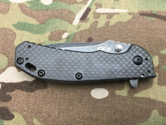 Zero Tolerance Limited Edition 0566BWCF Carbon Fiber Spring Assisted Flipper - Free Shipping