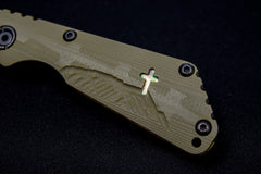 Duane Dwyer Custom Cross SnG with Damascus - Free Shipping
