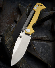 Andrew Demko Contoured Yellow G10 AD15 - Free Shipping