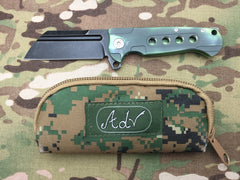 Andre De Villiers Midtech Butcher Gen 2 Black & Green with holes - Free Shipping
