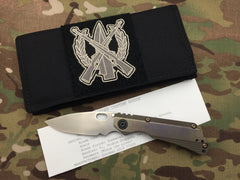 Duane Dwyer Custom SnG Bowie Stepped Titanium with Ambi clip - Free Shipping