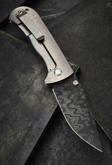 Les George Forged Superconductor and Damascus FM1 - Free Shipping