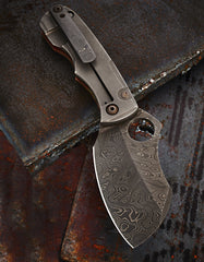 Kingdom Armory Antiqued Copper Damascus Spade - Free Shipping