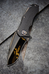 Marfione High Polished DLC Star Lord with Carbon Fiber - Free Shipping